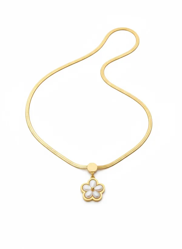Gold_Golden_Bloom_Necklace_For_Women